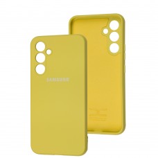 Чохол для Samsung Galaxy A54 (A546) Full camera лимонний