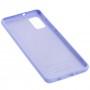 Чехол для Samsung Galaxy A41 (A415) Wave Fancy sleeping corgi / light purple