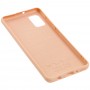 Чехол для Samsung Galaxy A41 (A415) Wave Fancy laika spaceman / pink sand