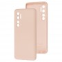 Чохол для Xiaomi Mi Note 10 Lite Wave colorful рожевий / pink sand