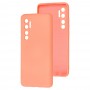 Чохол для Xiaomi Mi Note 10 Lite Wave colorful персиковий