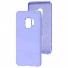 Чехол для Samsung Galaxy S9 (G960) Wave colorful фиолетовый / light purple