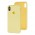 Чохол для iPhone Xs Max Silicone Full жовтий / mellow yellow