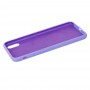 Чохол для iPhone Xs Max Silicone Full світло-фіолетовий