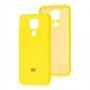 Чехол для Xiaomi Redmi Note 9 My Colors желтый / flash