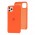 Чехол silicone для iPhone 11 Pro Max case orange