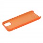 Чохол silicone для iPhone 11 Pro Max case orange