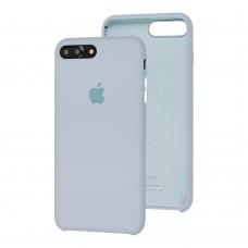 Чехол Silicone для iPhone 7 Plus / 8 Plus case mist blue