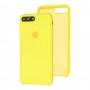 Чохол Silicone для iPhone 7 Plus / 8 Plus case cannary yellow