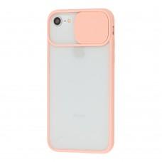 Чохол для iPhone 7/8 LikGus Camshield camera protect рожевий