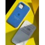 Чохол для iPhone 14 Pro Max Square Full silicone синій / deep navy
