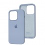 Чохол для iPhone 14 Pro Square Full silicone lilac