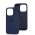 Чехол для iPhone 14 Pro Silicone Full синий / deep navy