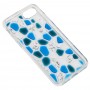 Чехол Colour для iPhone 6 / 7 / 8 stones синий