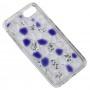 Чехол для iPhone 6 / 7 / 8 Colour stones фиолетовый