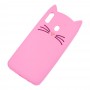 3D чохол для Samsung Galaxy M20 (M205) кіт тепло-рожевий
