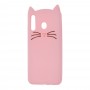 3D чохол для Samsung Galaxy M30 (M305) кіт рожевий