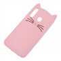3D чохол для Samsung Galaxy M30 (M305) кіт рожевий