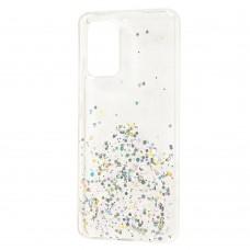 Чехол для Samsung Galaxy A32 (A325) Wave confetti white