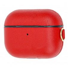 Чехол для AirPods Pro Leather case "красный"