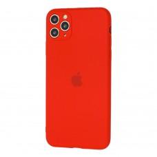 Чехол для iPhone 11 Pro Max Silicone Slim Full красный