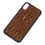Чехол для iPhone Xs Max Genuine Leather Horsman коричневый
