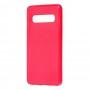 Чохол для Samsung Galaxy S10 (G973) Shiny dust рожевий