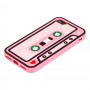 3D чохол Retro для iPhone 7/8 касета рожевий