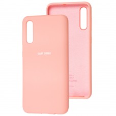 Чехол для Samsung Galaxy A50 / A50s / A30s Silicone Full розовый / pudra