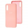 Чохол для Samsung Galaxy A50 / A50s / A30s Silicone Full рожевий / pudra