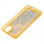Чехол для Samsung Galaxy A51 (A515) Sparkle glitter золотистый