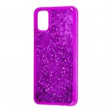 Чехол для Samsung Galaxy A51 (A515) Sparkle glitter фиолетовый