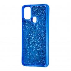 Чохол для Samsung Galaxy M31 (M315) Sparkle glitter синій