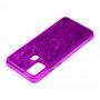 Чехол для Samsung Galaxy M31 (M315) Sparkle glitter фиолетовый