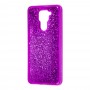 Чехол для Xiaomi Redmi Note 9 Sparkle glitter фиолетовый