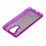 Чохол для Xiaomi Redmi Note 9 Sparkle glitter фіолетовий