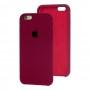 Чохол silicone case для iPhone 6/6s marsala