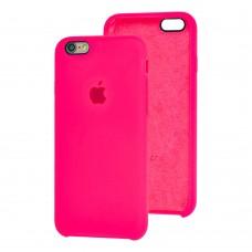 Чохол silicone case для iPhone 6 / 6s bright pink