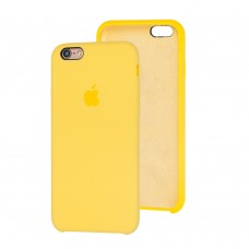 Чохол Silicone для iPhone 6 / 6s case canary yellow