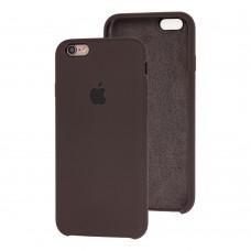 Чохол silicone case для iPhone 6 / 6s cocoa
