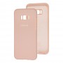 Чохол для Samsung Galaxy S8+ (G955) Silicone Full рожевий / pink sand