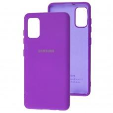 Чехол для Samsung Galaxy A41 (A415) My Colors фиолетовый