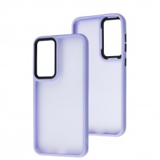 Чохол для Samsung Galaxy S23 FE (S711) Wave Matte Color light purple