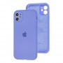 Чохол для iPhone 11 Silicone Slim Full camera бузковий