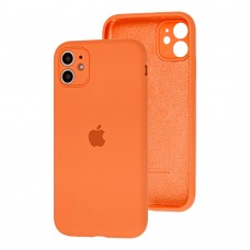 Чохол для iPhone 11 Silicone Slim Full camera apricot