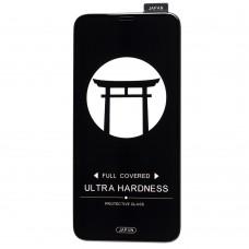 Защитное стекло для iPhone X / Xs / 11 Pro Japan HD++ черное (OEM)