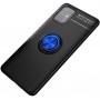 Чехол для Samsung Galaxy M31s (M317) Deen под магнитный держатель черный / синий