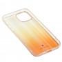 Чохол для iPhone 12 Pro Max Aurora classic glass помаранчевий