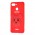 Чехол для Xiaomi Redmi 6 "мишка Lucky" красный