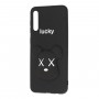 Чохол для Samsung Galxy A50 (A505) "ведмедик Lucky" чорний